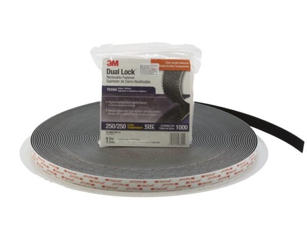 3M - DUAL LOCK RECLOSABLE FASTENERS ΣΥΣΤΗΜΑ ΣΤΕΡΕΩΣΗΣ ΔΙΑΦΑΝΟ 25