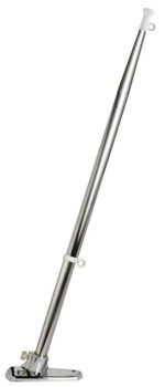 ΙΣΤΟΣ ΣΗΜΑΙΑΣ INOX ΜΕ ΒΑΣΗ ΚΑΙ 2 ΚΡΙΚΑΚΙΑ